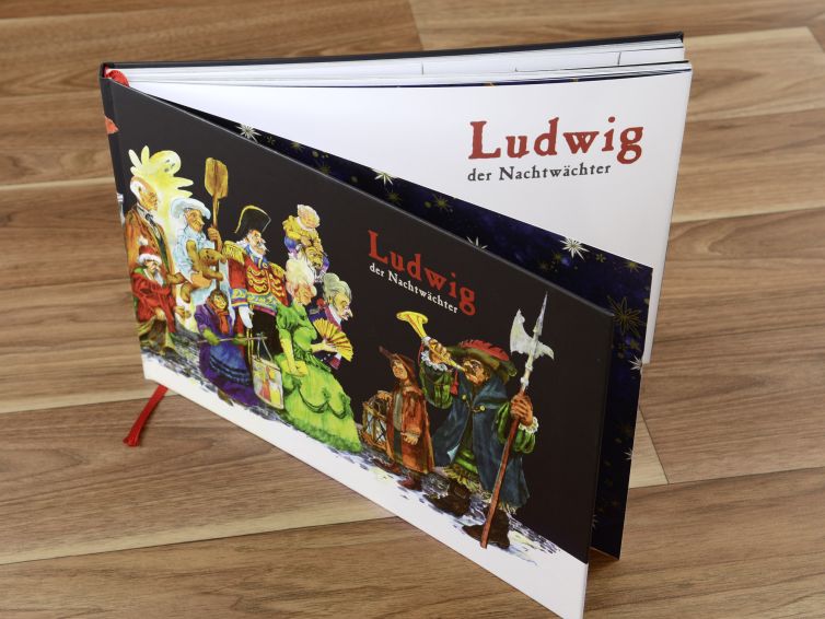 Kinderbuch, Ludwig der Nachtwächter, Wallimann Druck und Verlag AG