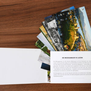 Postkartenset, Werbung in Top Qualität, Stiftung für den Erhalt der Museggmauern, Luzern