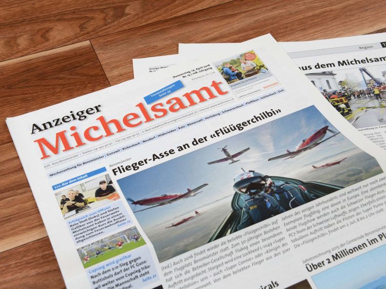 Anzeiger Michelsamt, Regionalzeitung, Wallimann Druck und Verlag AG
