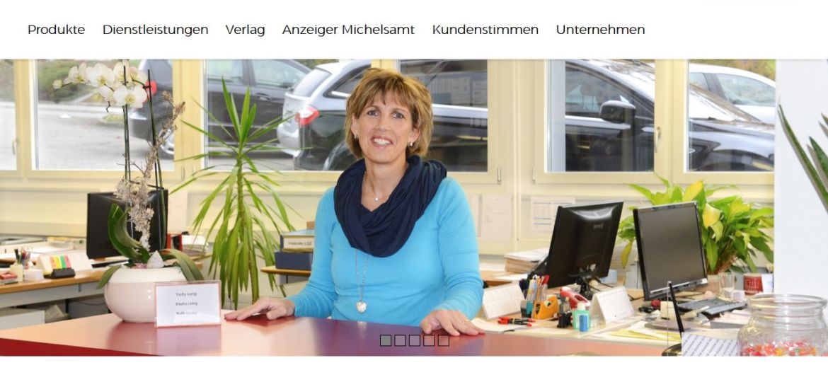 Neue Homepage der Wallimann Druck und Verlag AG ist online