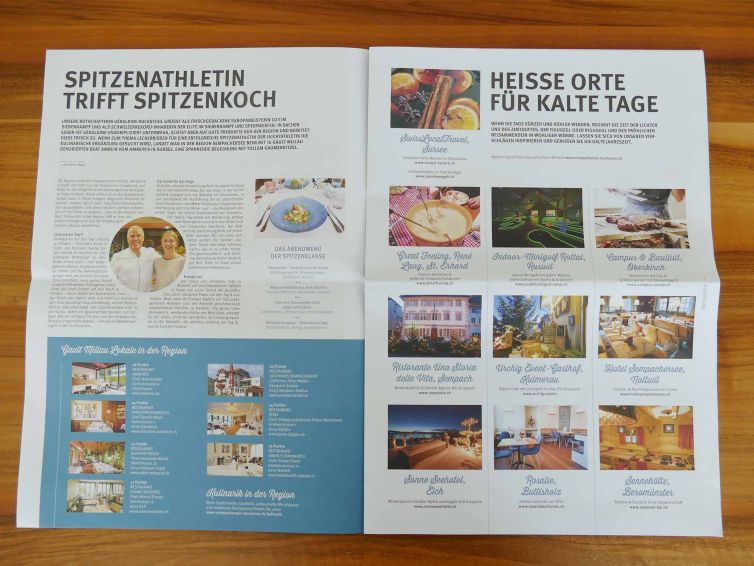 Das Magazin Sempathisch informiert über den Tourismus in der Region Sursee.