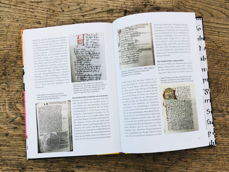 Buch 550 Jahre Schwarze Kunst, produziert von Wallimann Druck und Verlag AG.