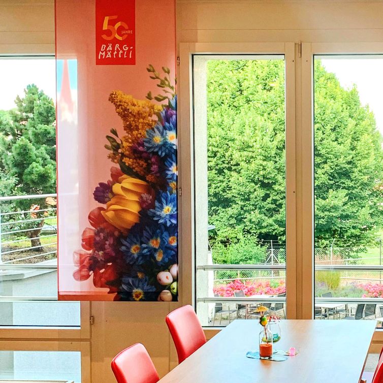 Vorhänge im Bärgmättli im neuen Design