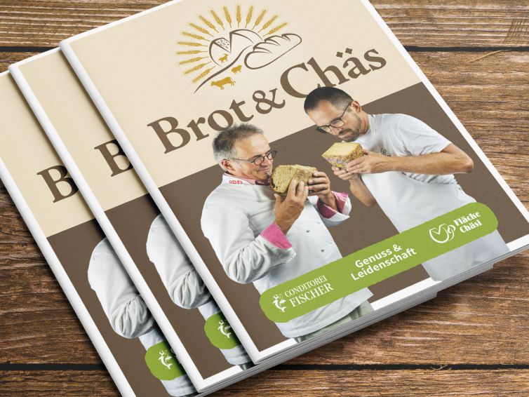 Cover der Broschüre Brot und Chäs aus dem Herbst 2022