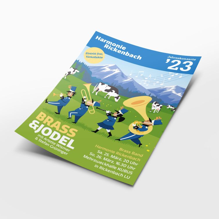 Harmonie Rickenbach Programm Jahreskonzerte